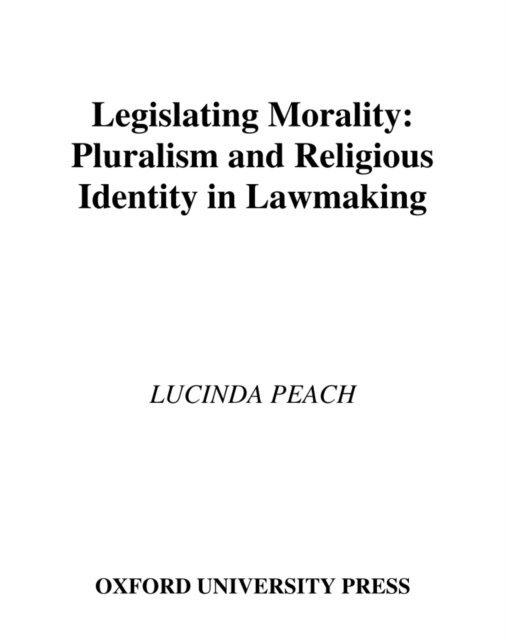 Lucinda Peach - Legislating Morality, E-bok. Tillgänglighet: Lägg i varukorg