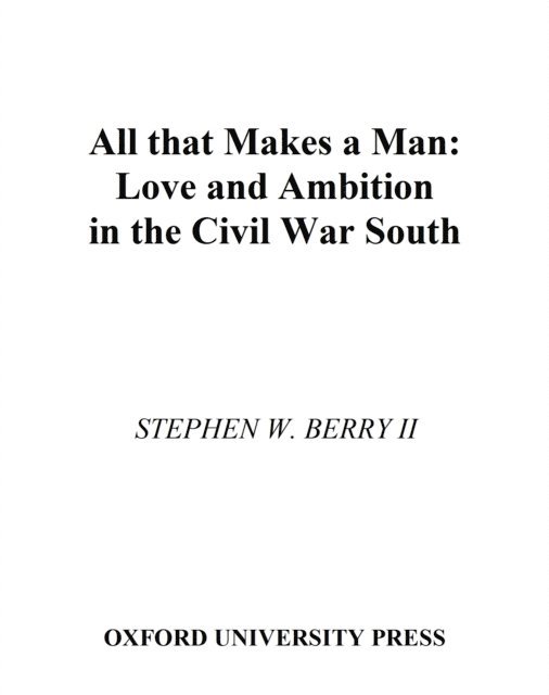 All that Makes a Man