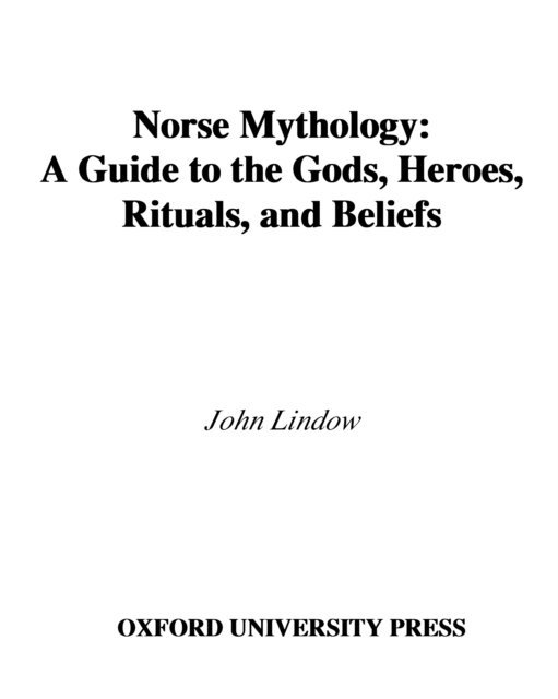 John Lindow - Norse Mythology, E-bok