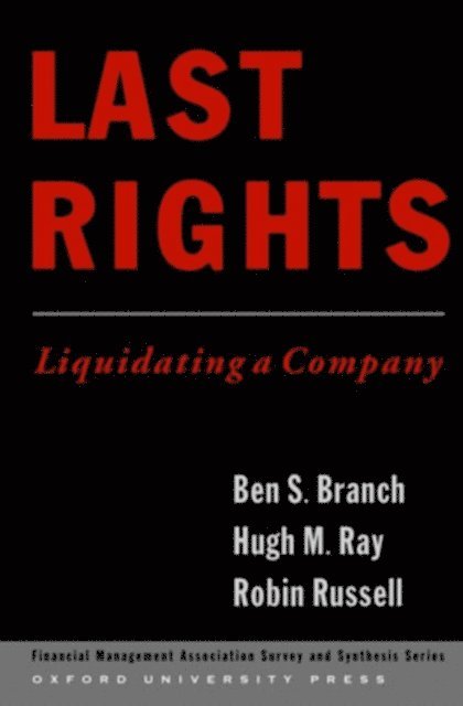 Robin Russell, Hugh Ray, Ben Branch - Last Rights, E-bok