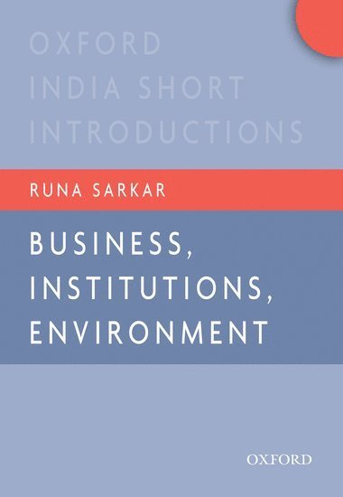Runa Sarkar - Business, Institutions, and the Environment, Häftad