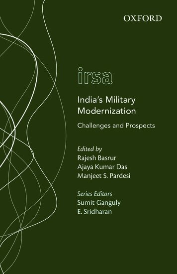 Rajesh Basrur, Ajaya Kumar Das, Manjeet Singh Pardesi - India's Military Modernization, Inbunden