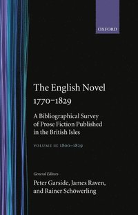 The English Novel 1770-1829: Volume II, 1800-1829