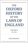 Oxford History of the Laws of England Volume II