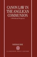 Canon Law in the Anglican Communion