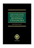 The Statutory Regulation of Business Tenancies