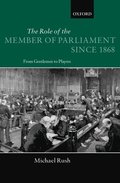 Role of the Member of Parliament Since 1868