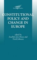 Constitutional Policy and Change in Europe