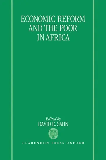 Paul Dorosh, David E. Sahn - Economic Reform and the Poor in Africa, Inbunden. Tillgänglighet: Lägg i varukorg