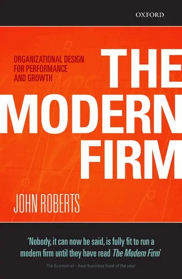John Roberts - The Modern Firm, Häftad
