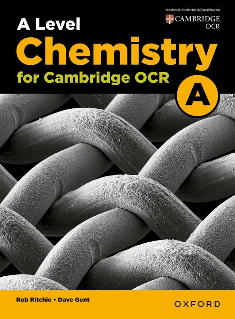 Rob Ritchie, Dave Gent - A Level Chemistry for OCR A Student Book, Häftad