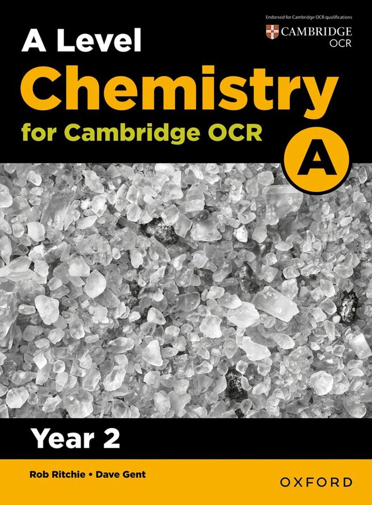 Dave Gent - A Level Chemistry for OCR A: Year 2, Häftad