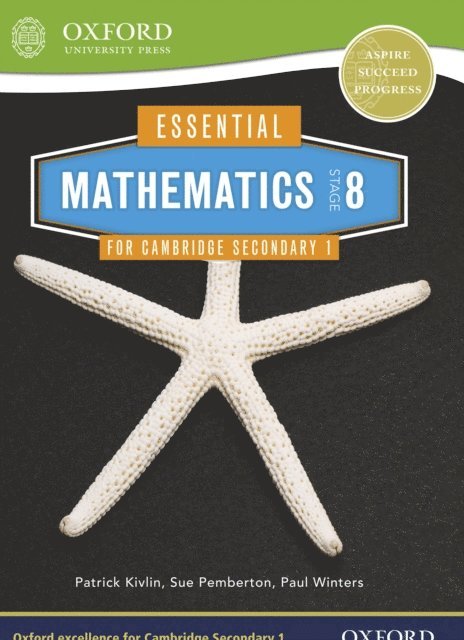 Paul Winters, Patrick Kivlin, Sue Pemberton - Essential Mathematics for Cambridge Secondary 1: Stage 8, E-bok
