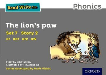 Gill Munton - Read Write Inc. Phonics: The Lion's Paw (Grey Set 7 Storybook 2), Häftad