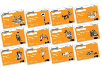 Gill Munton - Read Write Inc. Phonics: Orange Set 4 Core Black & White Storybooks (Mixed Pack of 12), Häftad