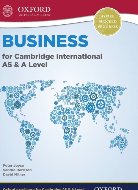 Dave Milner, Sandra Harrison, Peter Joyce - Business for Cambridge International AS & A Level, E-bok