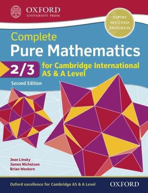 James Nicholson, Brian Western, Jean Linsky - Complete Pure Mathematics 2 & 3 for Cambridge International AS & A Level, E-bok