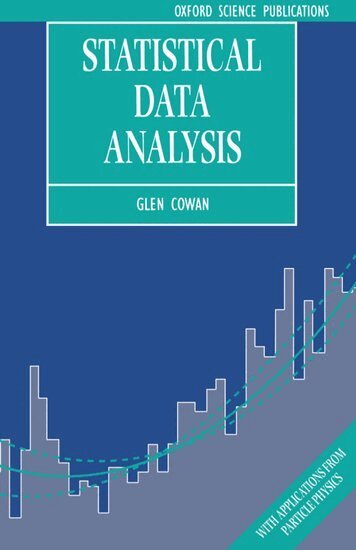 Glen Cowan - Statistical Data Analysis, Häftad