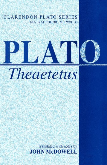 Plato - Theaetetus, Häftad