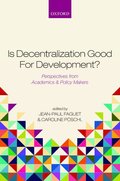 Is Decentralization Good For Development?