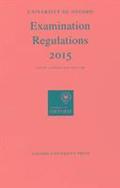 University of Oxford Examination Regulations 2015