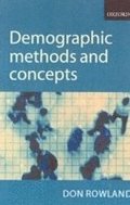 Demographic Methods and Concepts