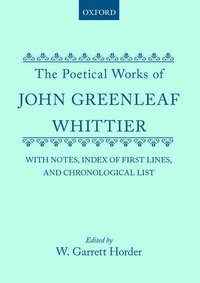 Poetical Works of John Greenleaf Whittier
