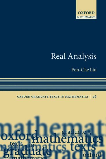 Fon-Che Liu - Real Analysis, Häftad