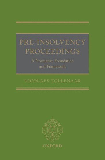 Pre-Insolvency Proceedings av Nicolaes Tollenaar