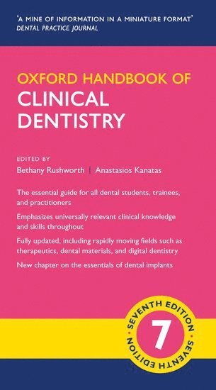 Oxford Handbook of Clinical Dentistry av Bethany Rushworth, Anastasios Kanatas, Bethany Rushworth, Anastasios Kanatas, Bethany Rushworth