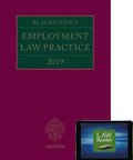 Blackstone's Employment Law Practice 2019 (book and digital pack)