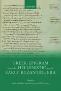 Greek Epigram from the Hellenistic to the Early Byzantine Era