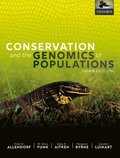 Conservation and the Genomics of Populations