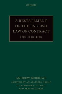 A Restatement of the English Law of Contract