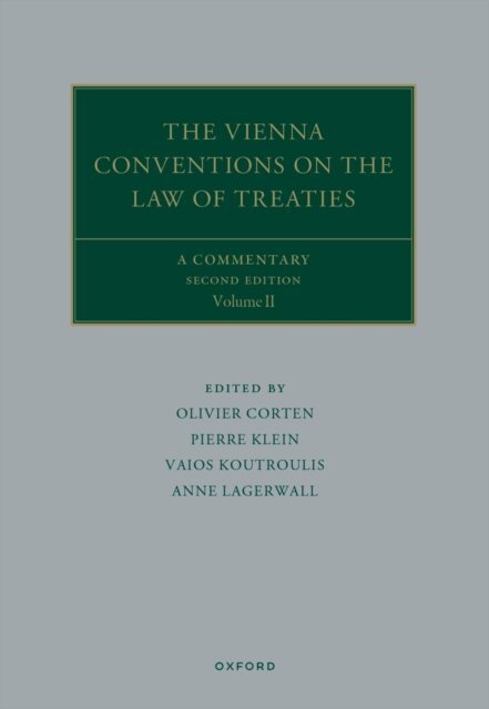 Vienna Conventions on the Law of Treaties, E-bok