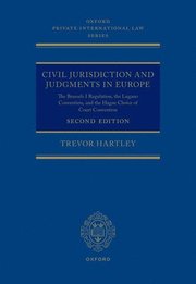 Civil Jurisdiction and Judgements in Europe