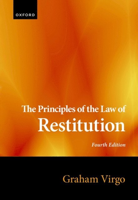 Graham Virgo - Principles of the Law of Restitution, E-bok