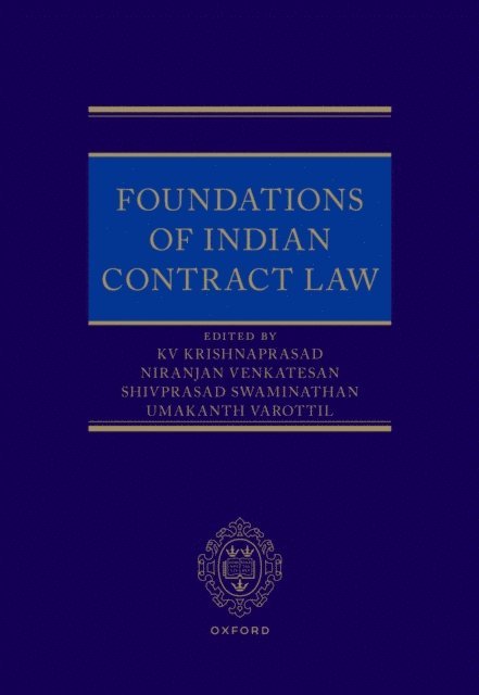 Foundations of Indian Contract Law