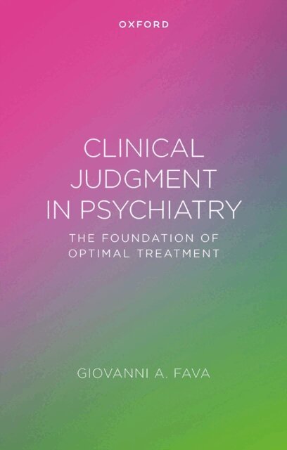 Giovanni A Fava - Clinical Judgment in Psychiatry, E-bok. Tillgänglighet: Lägg i varukorg