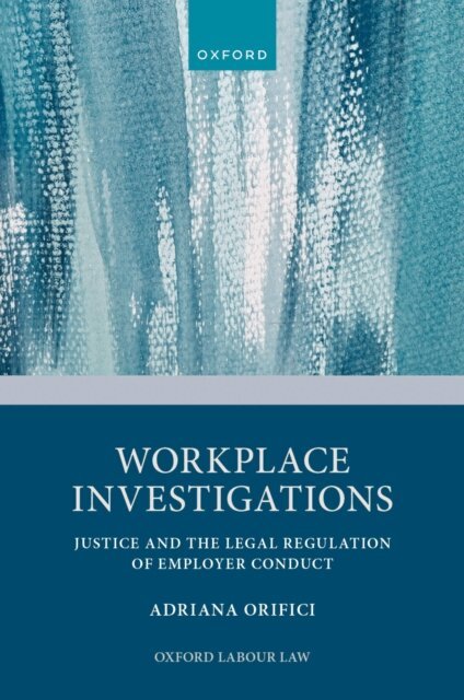 Adriana Orifici - Workplace Investigations, E-bok. Tillgänglighet: Lägg i varukorg