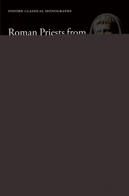 Alex A. Antoniou - Roman Priests from Republic to Empire, E-bok