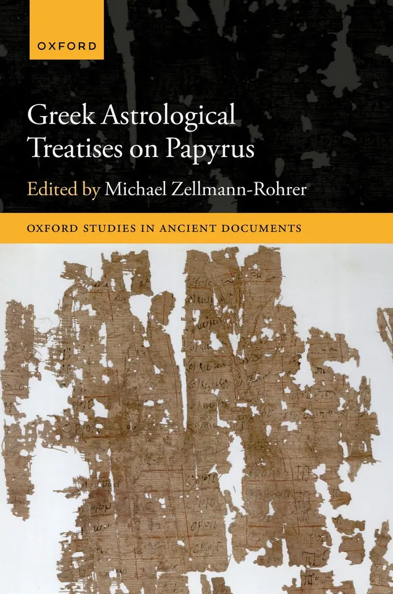 Zellmann-Rohrer, Michael Zellmann-Rohrer - Greek Astrological Treatises on Papyrus, Inbunden. Tillgänglighet: Kommande
