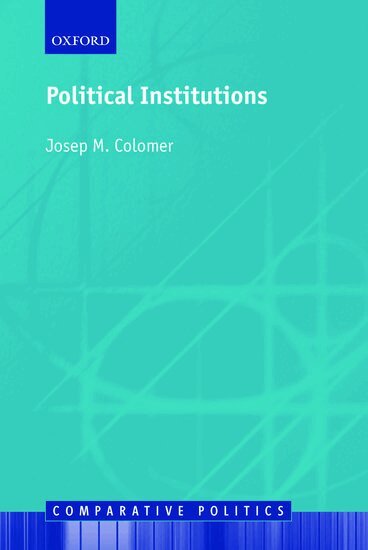 Colomer - Political Institutions, Häftad