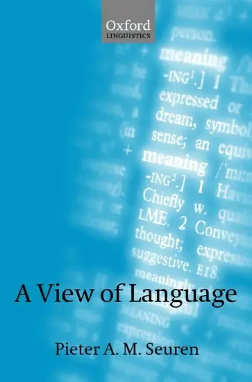 Pieter A. M. Seuren - A View of Language, Inbunden. Tillgänglighet: Lägg i varukorg
