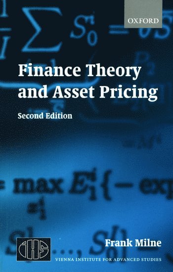 Frank Milne - Finance Theory and Asset Pricing, Häftad. Tillgänglighet: Lägg i varukorg