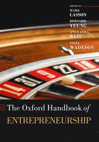 Oxford Handbook of Entrepreneurship