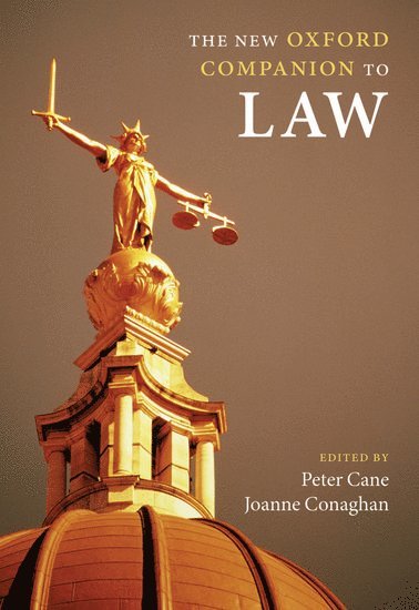 New Oxford Companion to Law av Peter Cane, Joanne Conaghan