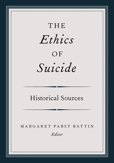 BATTIN, Margaret Pabst Battin - The Ethics of Suicide, Inbunden. Tillgänglighet: Lägg i varukorg