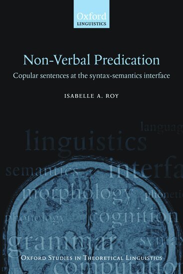 Isabelle Roy - Nonverbal Predication, Inbunden