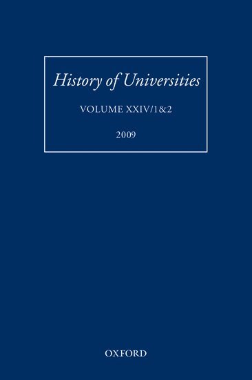 Mordechai Feingold, Mordechai Feingold - History of Universities, Inbunden